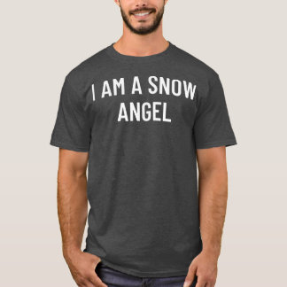 Camiseta Eu sou um anjo de neve