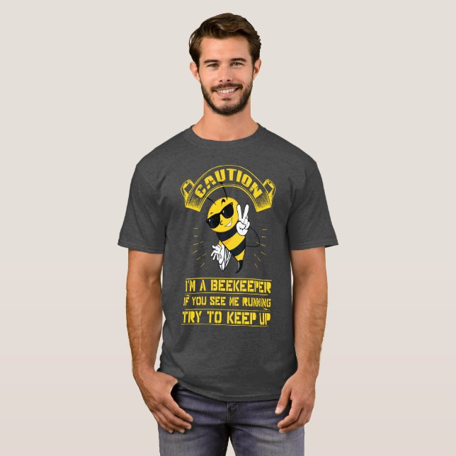 Camiseta Eu sou um apicultor do depositário (Frente Completa)