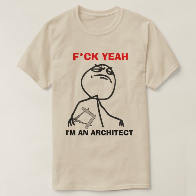 Camiseta Eu sou um arquiteto (Frente do Design)