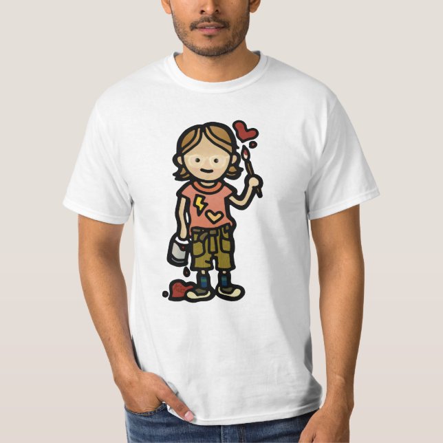 Camiseta Eu sou um artista (Frente)