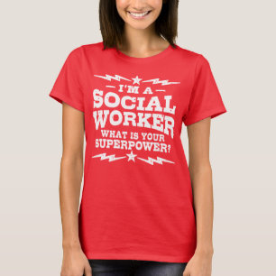 Camiseta Eu sou um assistente social o que é sua