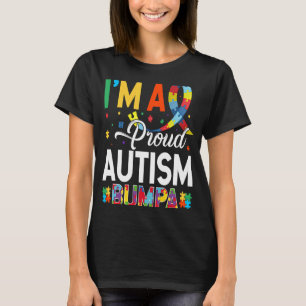 Camiseta Eu sou um Autismo Orgulhoso Bumpa que combina com