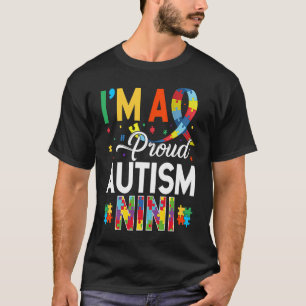 Camiseta Eu sou um Autismo Orgulhoso Nini Correspondendo à