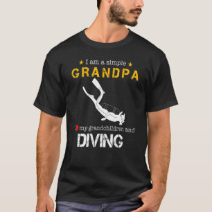 Camiseta Eu Sou Um Avô Simples Eu Amo Meus Avós E