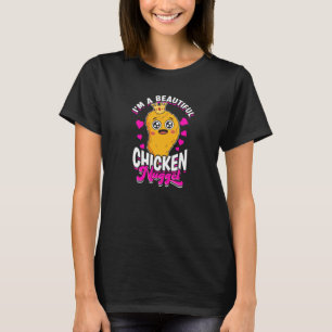 Camiseta Eu sou um belo nugget de frango - amantes de frang