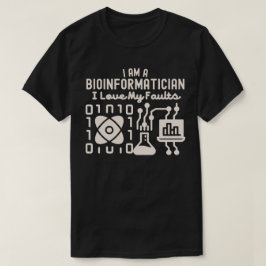 Camiseta Eu Sou Um Bioinformático Eu Amo Meus Defeitos