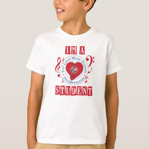 Camiseta Eu sou um branco básico de Hanes ComfortSoft® do