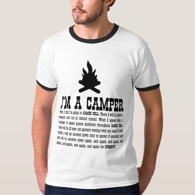 Camiseta Eu sou um campista (Frente)