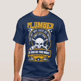 Camiseta Eu Sou Um Canalizador Que Posso Lay Pipe