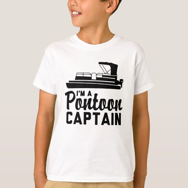 Camiseta Eu sou um capitão do pontão (Frente)