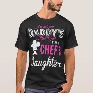 Camiseta Eu Sou Um Chefs Filha Espaço Aniversário de pastor