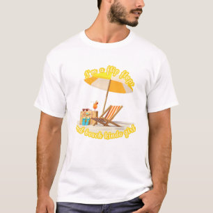 Camiseta Eu Sou Um Chinelos E Uma Rapariga De Praia Su