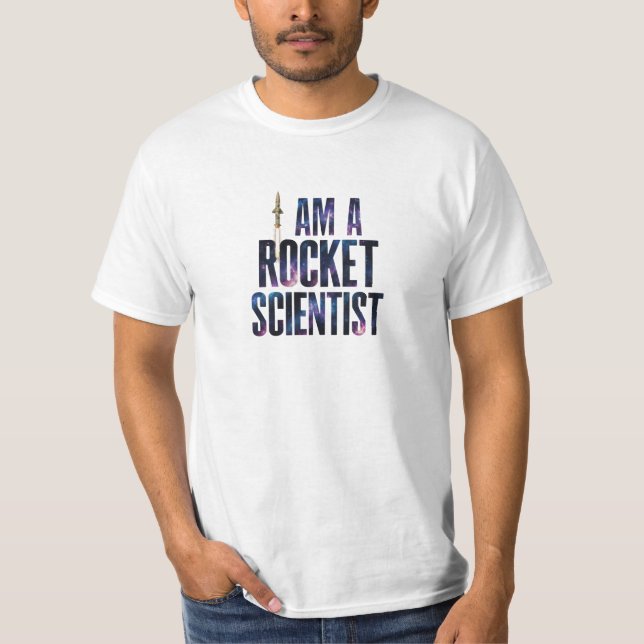 Camiseta Eu Sou Um Cientista De Foguete (Frente)