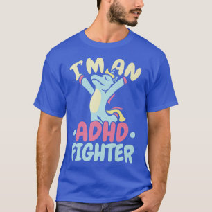 Camiseta Eu sou um combatente da ADHD Nuerodiversity pensa