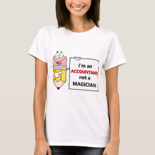 Camiseta Eu sou um CONTADOR não um MÁGICO