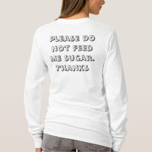 Camiseta Eu sou um diabético