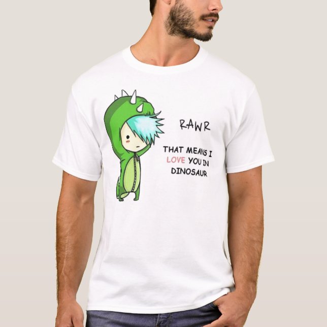 Camiseta Eu sou um Dino (Frente)