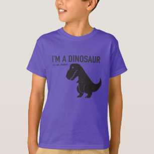 Camiseta Eu sou um dinossauro
