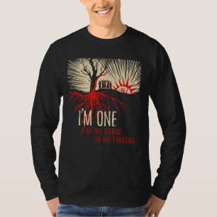 Camiseta Eu sou um dos amigos nos sulcos — árvore