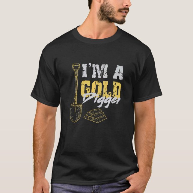 Camiseta Eu sou um Dourado escavador (Frente)