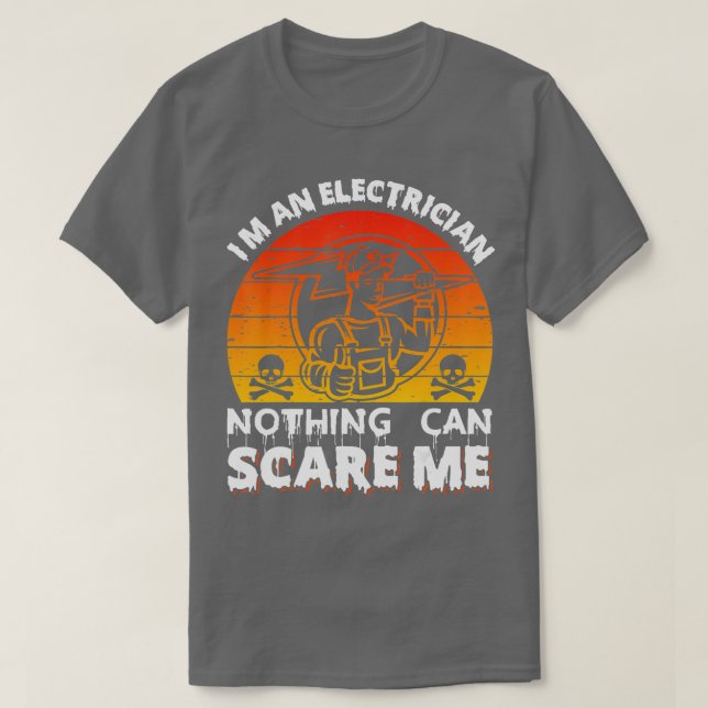 Camiseta Eu Sou Um Elétrico Nada Pode Me Assustar (Frente do Design)