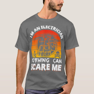 Camiseta Eu Sou Um Elétrico Nada Pode Me Assustar