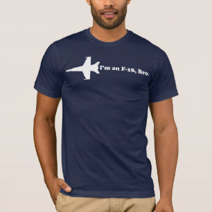 Camiseta Eu sou um F-18, t-shirt de Bro