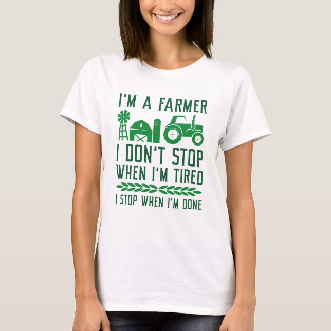 Camiseta Eu Sou Um Fazendeiro (Frente)