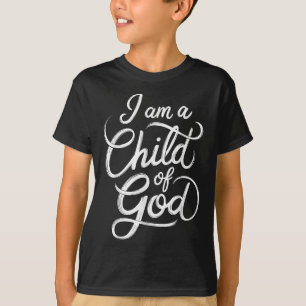 Camiseta Eu Sou Um Filho De Deus, Jesus Cristão