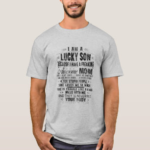 CAMISETA EU SOU UM FILHO SORTUDO T-