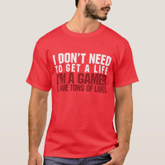 Camiseta Eu sou um Gamer