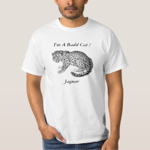 Camiseta Eu sou um gato de Badd! ,