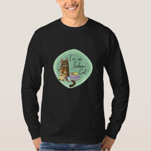 Camiseta Eu Sou Um Gato Interior