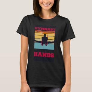 Camiseta Eu sou um ginasta... até minhas mãos são aumentada