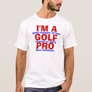 Camiseta Eu sou um glof pro