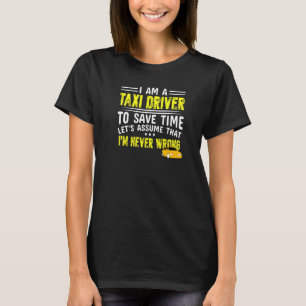 Camiseta Eu Sou Um Gráfico De Livro De Táxi De Trabalho De 