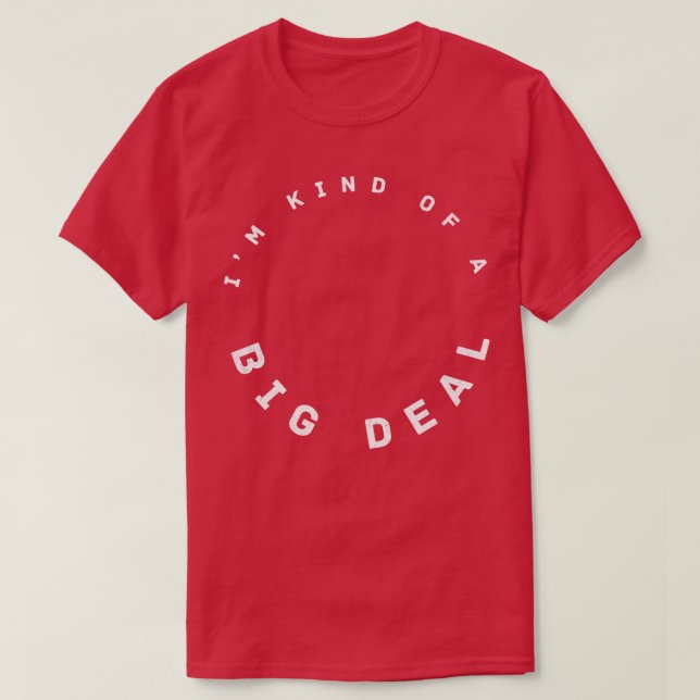 Camiseta Eu sou um grande negócio (Frente do Design)