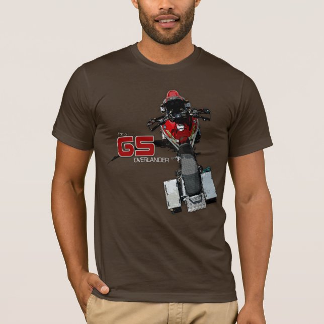 Camiseta Eu sou um GS Overlander (Frente)