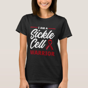 Camiseta Eu sou um guerreiro de células falciformes Anemia