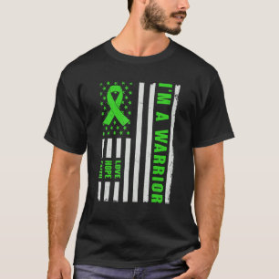 Camiseta Eu sou um guerreiro Linfoma Consciência