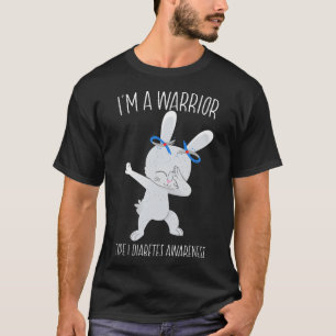 Camiseta Eu sou um guerreiro tipo 1 Diabetes Consciência T1