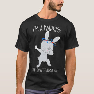 Camiseta Eu sou um guerreiro tipo 1 Diabetes Consciência T1