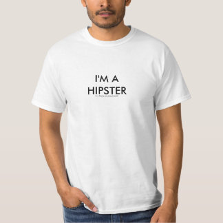 Camiseta Eu sou um hipster