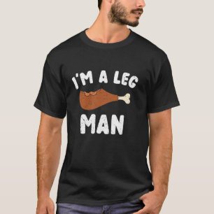 Camiseta Eu sou um Homem Perna Engraçado Exercício Físico G