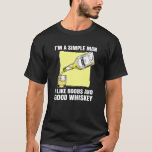 Camiseta Eu Sou Um Homem Simples Eu Gosto De Boos E Boa Got