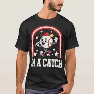 Camiseta Eu Sou Um Humor De Beisebol Vintage