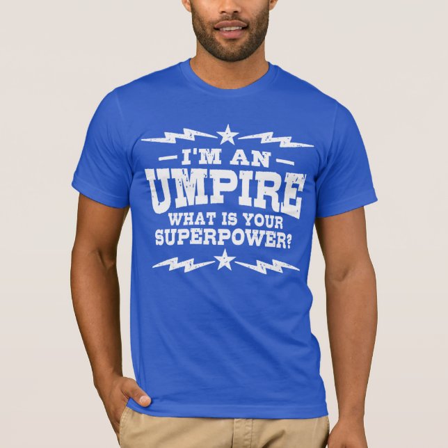 Camiseta Eu sou um Impulso O que é a sua superpotência (Frente)
