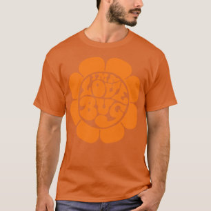 Camiseta Eu sou um Inseto de Amor, Retro 60s Hippie Herbie 