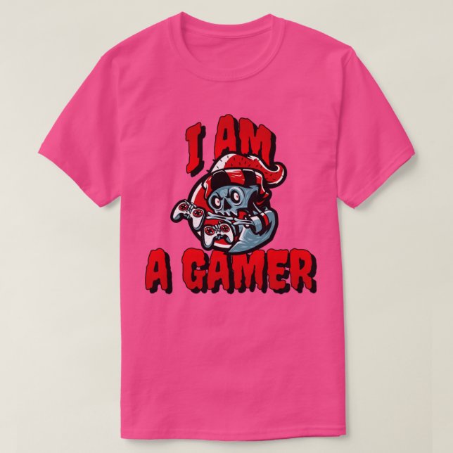 Camiseta Eu Sou Um Jogador (Frente do Design)