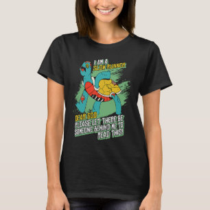 Camiseta Eu Sou Um Lento Corredor Querido Deus Devagar Nada